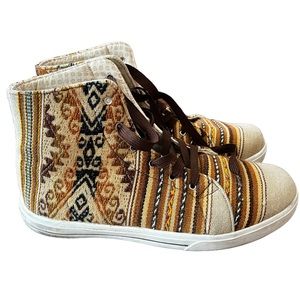 INKKAS Handmade Desert Nomad High Tops M9 W11